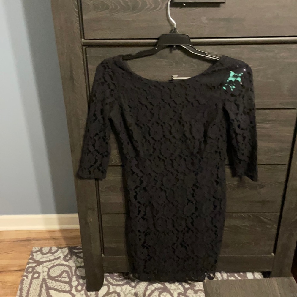 Black Lace Dress (lined)